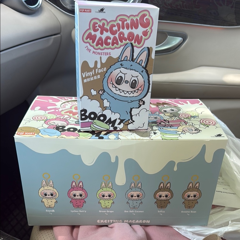 Exciting Macaron Vinyl Face Toy blind box